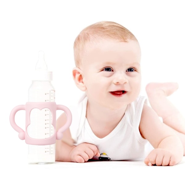 Babyflaskehandtag, Hållbara livsmedelsgodkända silikonövergångar