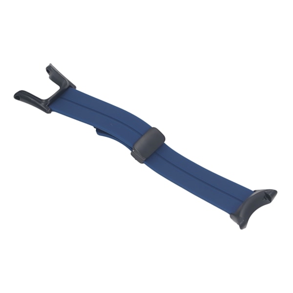 Silikon Klockarmband Magnetisk Sugpropp Vattentätt Vikbart Silikon Klockarmband för Suunto Ambit 1 Blå
