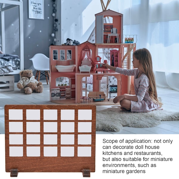 Miniatyrdockhusmöbler Söt Design Liten Lätt Vikt Levande Intressant Leksak för Krukväxtdisplay