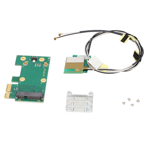 Mini PCIE till PCIE Fint utförande Enkel drift Lätt Bärbar PCB-material Nätverkskort Adapter