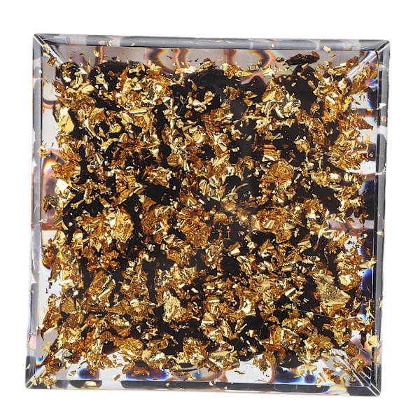 Läkande kristallpelare pyramid 6CM epoxi positiv energigenerator meditations pyramid för stressavlastning locka till sig rikedom lycklig heminredning