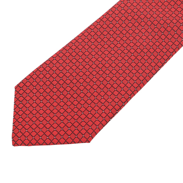 Herr slips affärs casual stil polyester siden rutig punkt design slipsar längd 146cm bredd 8cm för konferenser TG-03