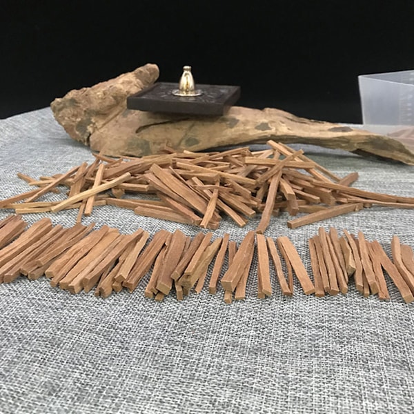 2 förpackningar Santalträpinnar Rökelse för Yoga Aromaterapi Teceremoni Ggåvor Rektangel