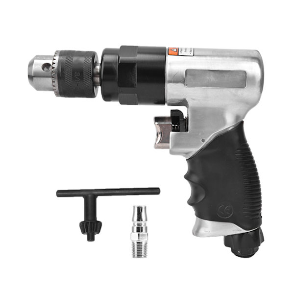 3/8 tum Luftborr Pistoltyp Självspännande Treklo Pneumatisk Handverktyg 1800rpm