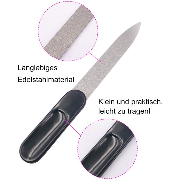 Nagelfilar för gelnaglar, professionella nagelfilar, nagelbuffertblock