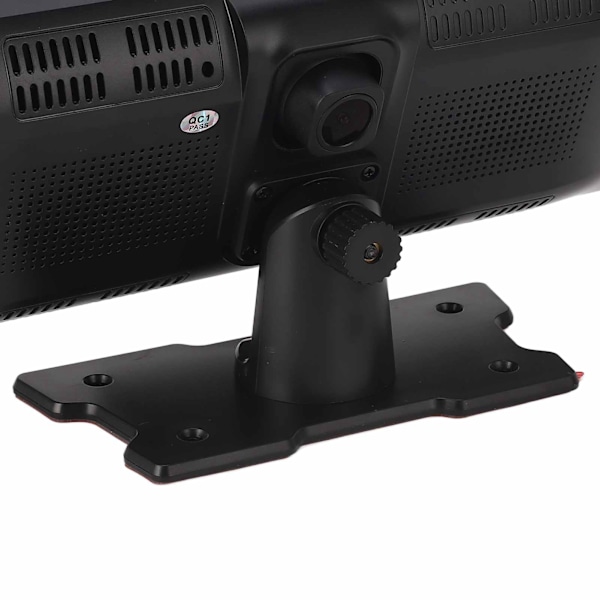 Bärbar Bilstereo 10 tum IPS Pekskärm för Android Auto Trådlös Carplay 2K 1080P Inspelning Instrumentbräda