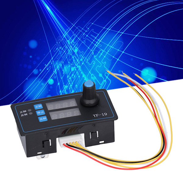 Stegmotorstyrenhet Programmerbar CW CCW Rotationskontrollmodul Drivbräde 8‑24V DC