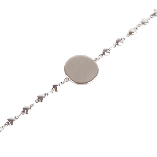 5 st armband infattning DIY justerbar rostfritt stål smycken infattning bas för att göra smycken hantverk präglade hängen