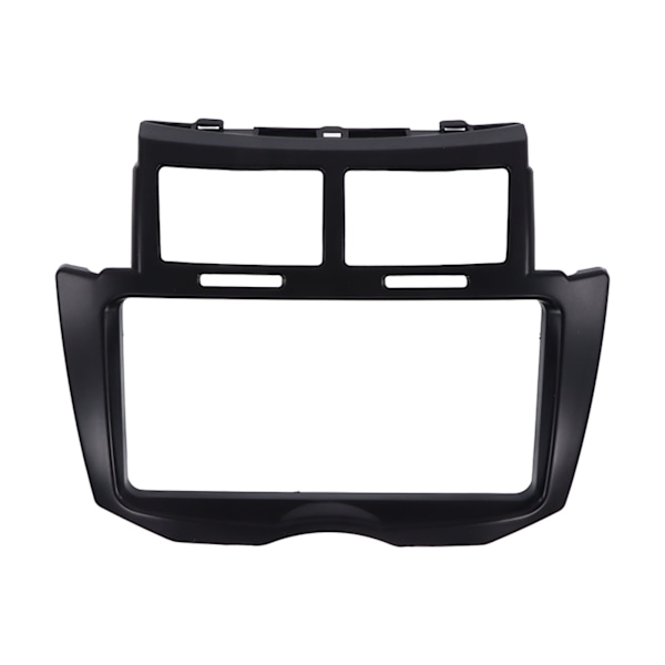 Bilradiopanel 2DIN Stereo Dash CD Ram för Yaris Vitz Platz 2005‑2011 Svart