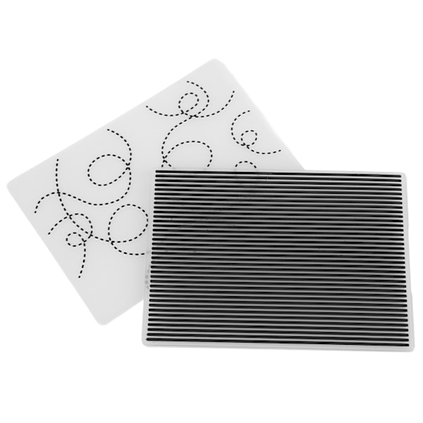 Quiltstencil för kreativt hantverk, prägla enkelt mönster på pappershantverk, färdig sömnadsbredd för professionella resultat