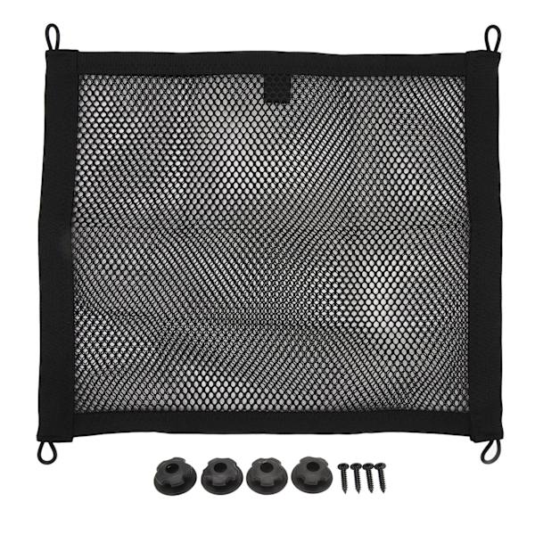 42x36cm Liten Lastnät Elastiskt Sträckbart Fickförvaring Mesh Nät Universellt Bil Lastbil Lastnät 42x36cm