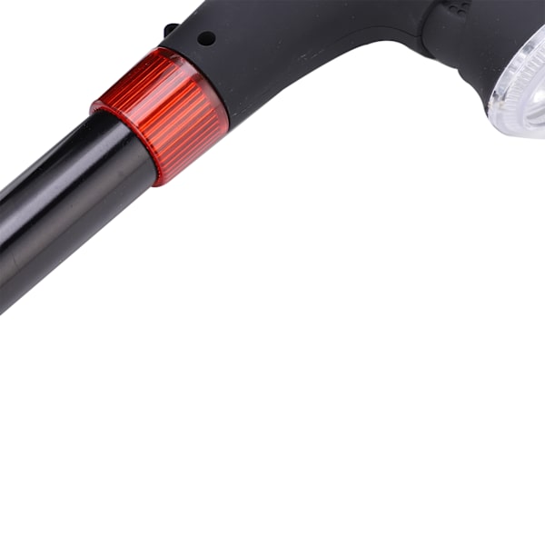 Fällbar lätt käpp i aluminiumlegering för äldre, fyrfotad med lampa, halkfri käpp