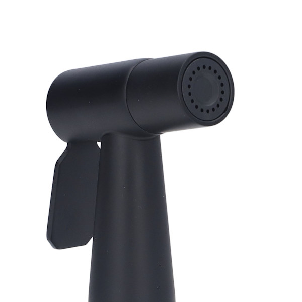 Bidet Sprayer i rostfritt stål G1/2 Justerbart Vattentryck Bärbar Platssparande Enkel Installation Handhållen Bidet SprayerMatt Svart