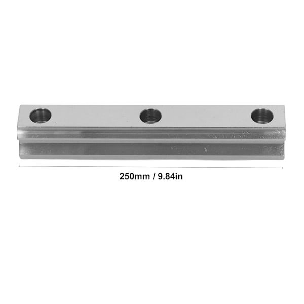 Linjärstyrningsskena 250mm Rörelseprodukter för CNC-maskin DIY-projekt Mekanisk transmission HGH45