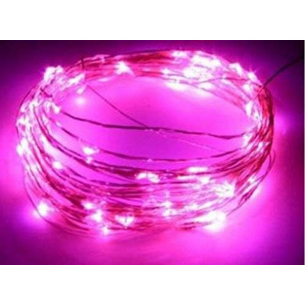 30 LED 3M Rosa Färgade Slinga Fe-ljus Idealisk för Jul