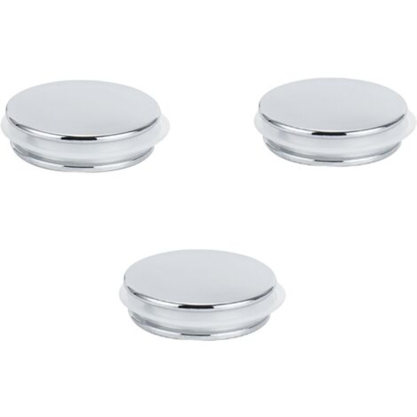 3 st tvättställ avlopp ventil diskbänk propp avlopp propp badkar propp för avlopp diameter 38mm tvättställ och badkar, silver