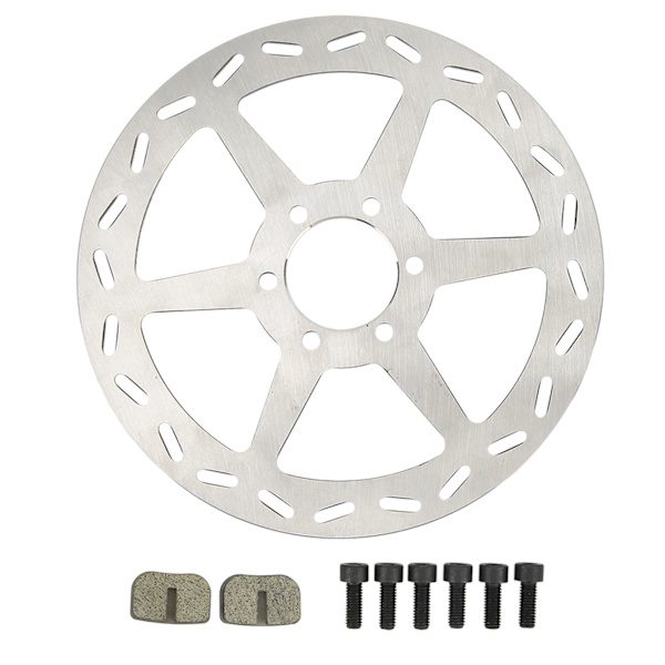 Bakbromsskivor med bromsbelägg 180mm Metalllegering Keramisk Ersättning för Baja Doodle Bug DB30