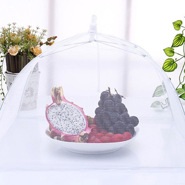 6 st färgade stora pop-up nätmatskyddstält, matskyddskåpor återanvändbara och hopfällbara utomhus picknick matskyddstält för fester picknickar,