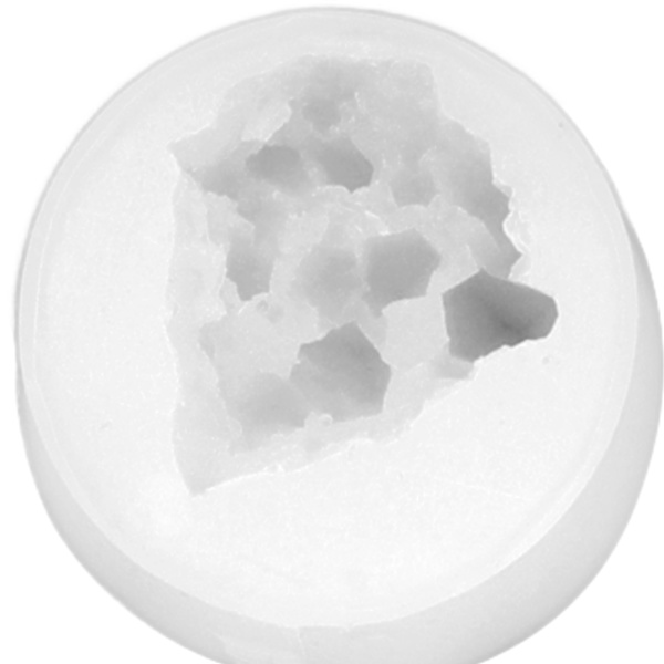 4 st silikonformar stenformationer former epoxiharts dropplim DIY-dekorationsformar