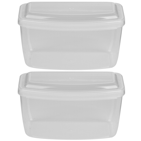 2 st PP plastförvaringslåda simglasögonlåda dammtät glasögonfodral för dykning snorkling utrustning transparent