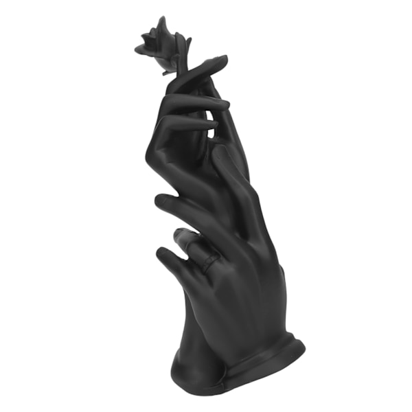 Smyckesorganisatör i Handform, Stilren och Funktionell Handmannekäng i Polyresin med Elegant Design för Visning av Ringar, Armband, Klockor, Håraccessoarer