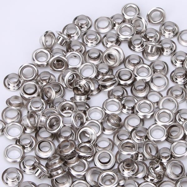 Rostbeständiga Silverfärgade Metallnitar, Lättinstallerade Läderhantverkstillbehör För Dina DIY Scrapbook- och Modeprojekt