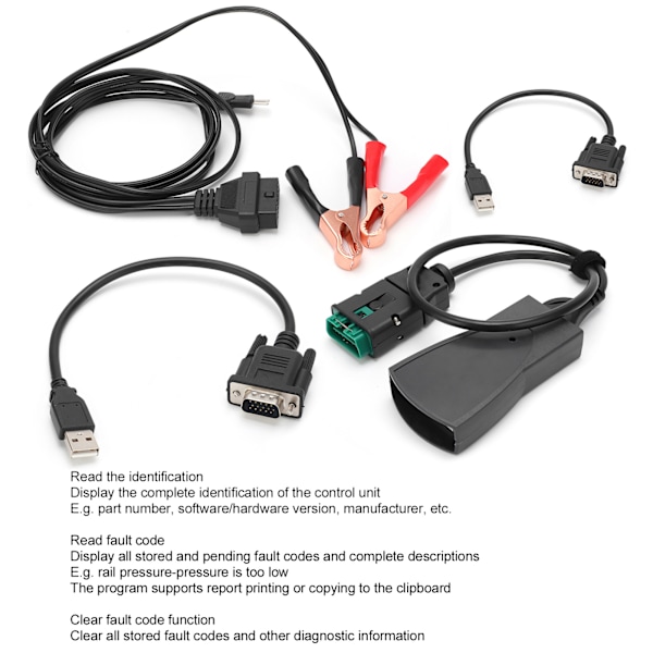 Diagnostikkabel Diagbox V7.83 Lexia 3 Ersättning för Citroen CZERO C1 C2 C3 DS3