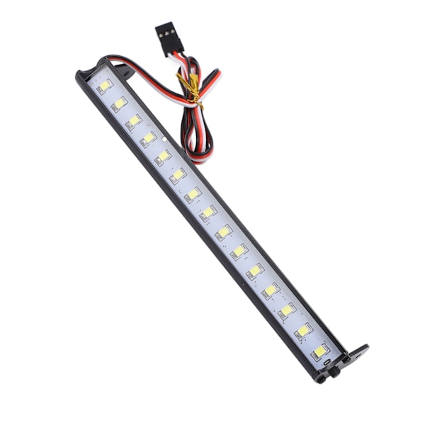 1/10 RC Takljusramp Universell Vitt Ljus RC Crawler Ljusramp med 15 LED-lampor Fästen för 1/10 RC Bil