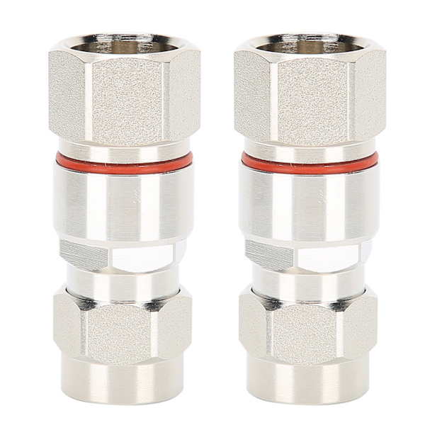 2 st N-hane RF-koaxialadapter N-typ kontaktkabelantennanslutning för 1/2'' radio