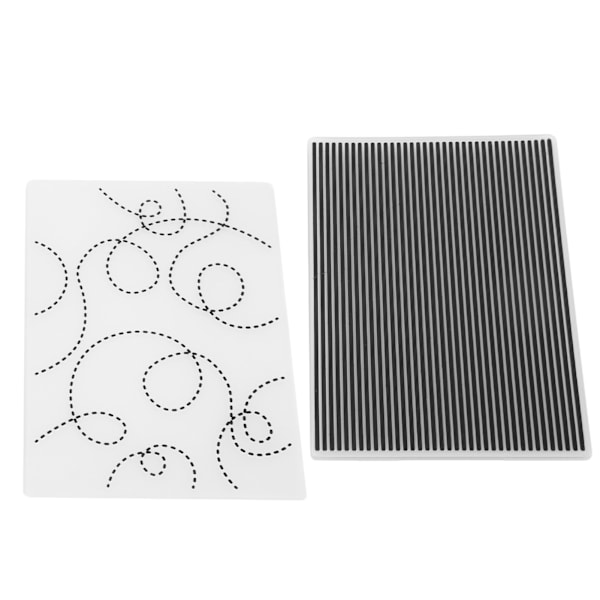Quiltstencil för kreativt hantverk, prägla enkelt mönster på pappershantverk, färdig sömnadsbredd för professionella resultat