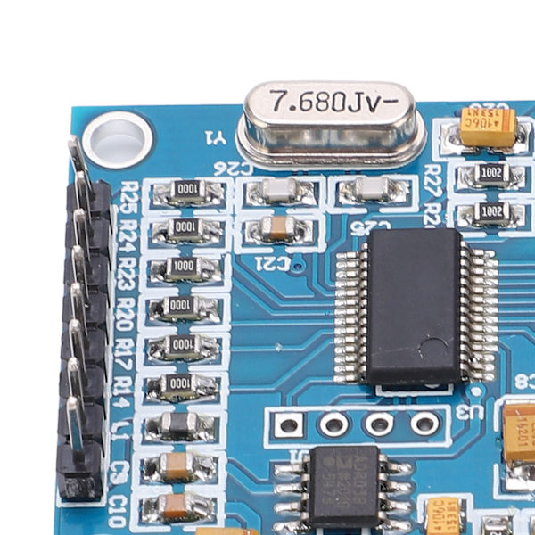 24-bit 8-kanals ADC-modul Datainsamlingskort Hög noggrannhet 30ksps Datautgångshastighet ADS1256
