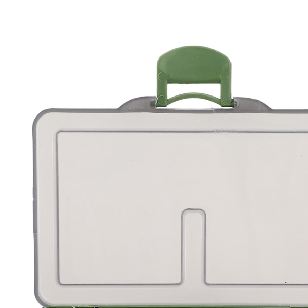 2 st fiskekrok bete gadget låda mini PP förvaringslåda för fiskeutrustning tillbehör 1 fack