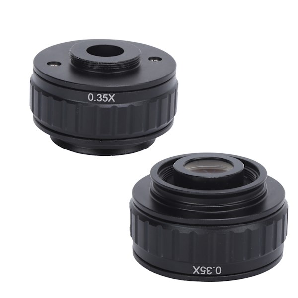 0,35X 38mm C-Mount Linsadapterrör Mikroskoptillbehör för Trinokulärt Stereomikroskop