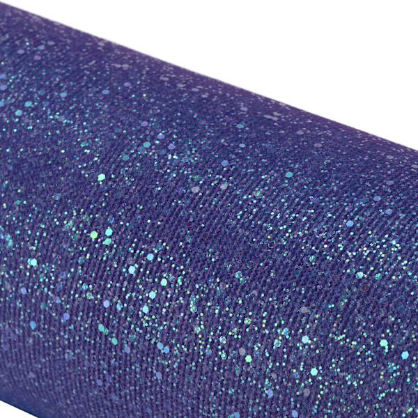 Regnbågsglitter Tyll Lång Flexibel Utsökt Praktisk Bred Applikation Bländande Tyll för Bröllopsfest Gradient Blå