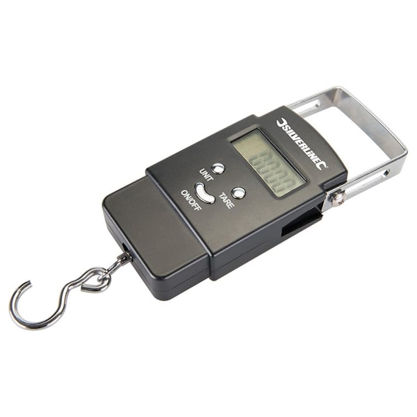 Elektronisk fickvåg 50 kg, svart
