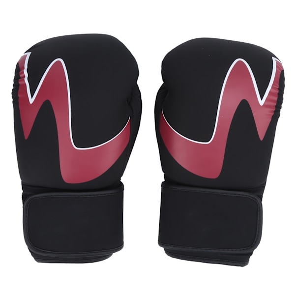 BN FIGHT Free Fight Boxhandskar Herr Dam Muay Thai Guantes Sandsäck Träningshandske 12ozRöd