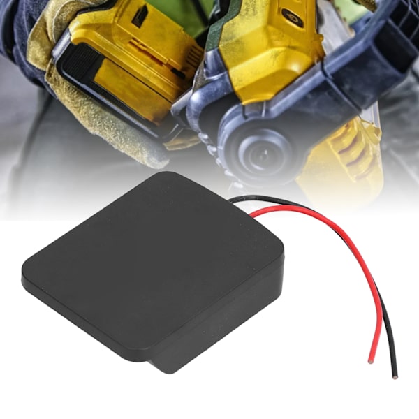 Batteriadapter DIY Strömförsörjningsomvandlare Kontakt för DCB-serien 14.4V/18V/20V med kabel