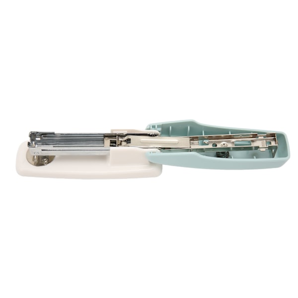 2 st Skrivbords häftapparat Multifunktionell 20 arks kapacitet Rotation Ergonomisk design Bords häftapparat för kontor Skola Hem Blå