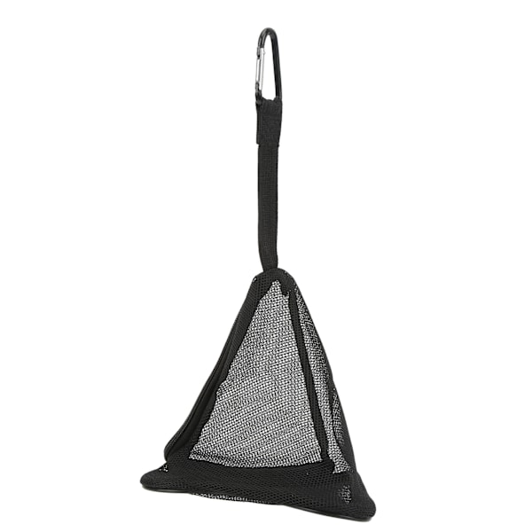 Camping Torkställ Utomhus Hängande Triangulär Förvaringsnät Mesh Organizer för Bestick Mat Grönsaker S 5.9in