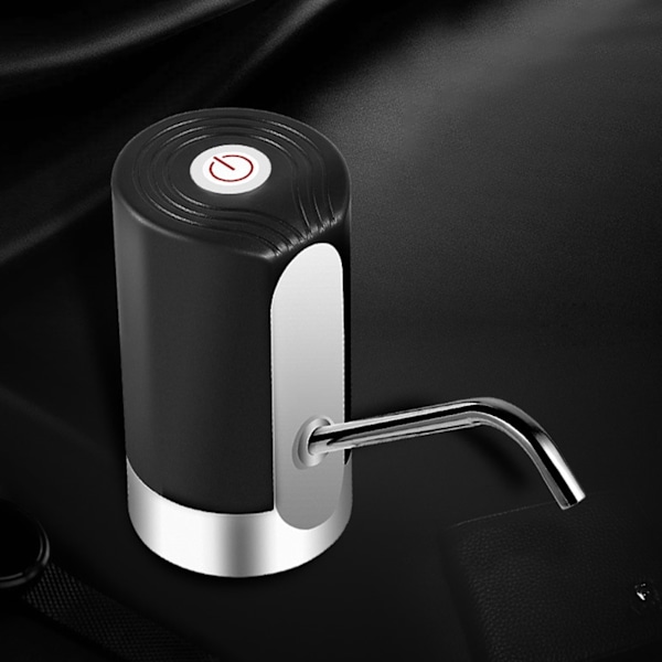 Elektrisk vattenpump Säker ofarlig luktfri enkel drift Vattenflaskedispenser för hemmakontor skolaSvart