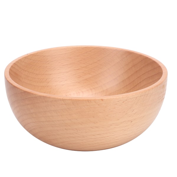 Elegant Träskål, Utsökt Hantverk för Middagsbjudning, Bambuskålar med Naturlig Produktcharm, Mångsidig Användning, Dekorativ Modern Servering