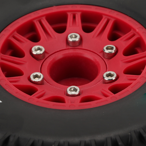1/10 RC Short Course Truck Däck för ARRMA för SENTON för TRAXXAS för Slash 12mm 14mm 17mm Hex RC Truck Däck Röd