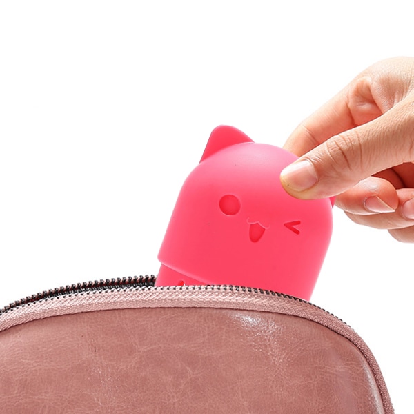 Silikon Makeup Sponge Reseskyddande Plastic Beauty Blender
