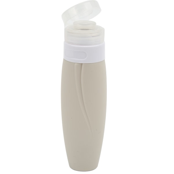4 st Silikontub för Resor Stor Öppning Design Läckagesäker 90ml 4 Färger Klämbara Reseförpackningar Set för Resor
