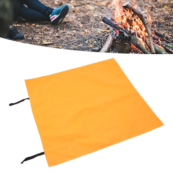 Brandsäkerhetsfilt av glasfiber, brandsäker, 550℃, brandsläckningsfilt, 1x1m