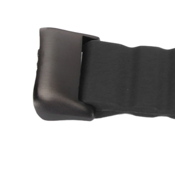 Magnetisk klockarmband justerbart snabbspänne silikon klockarmband tillbehör passar för Fitbit Charge 5 svart