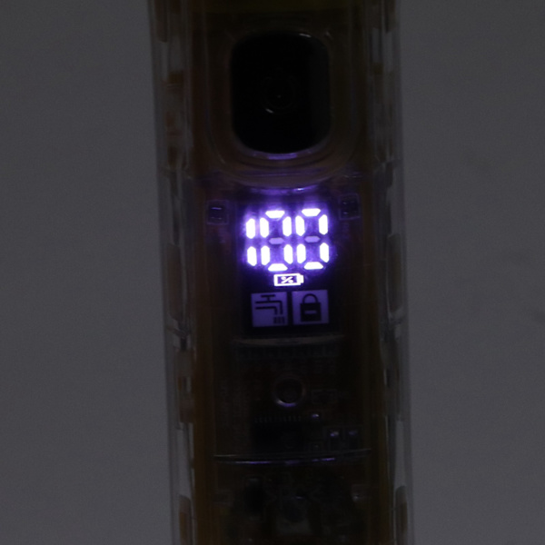 Transparent Gul Elektrisk Hårtrimmer Digital Display Elektrisk Frisör Rakapparat Hårsax för Salong