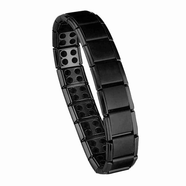 Kraftfullt Magnetarmband med Funktioner, Allergivänlig Design För Känslig Hud, Tillverkat Av Titanstål, Justerbar Längd, Presentval För Honom Eller