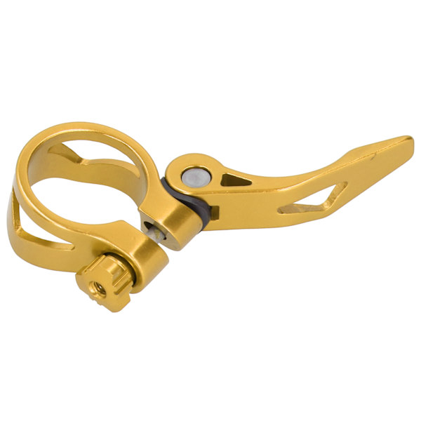 2 st C73 Aluminiumlegering 31,8 MM Snabbkoppling Sadelstolpe Klämma Cykelrörsklämma Guld