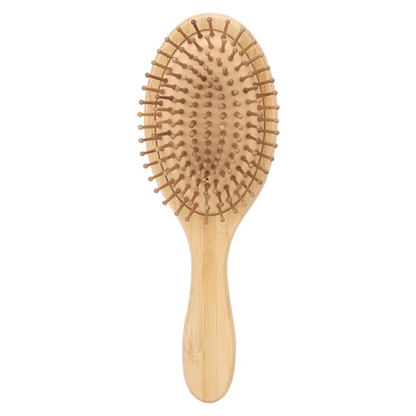 6 st kammar hår skägg frisör luftkudde trasselborste bambu set kit för hem salong